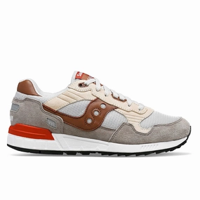 Saucony Shadow 5000 'Grey/Brown' zero - drop running gear fitness enthusiasts' shoes