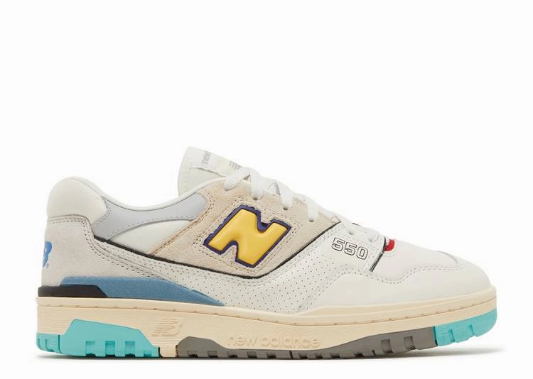 GoodGrip Comfortable Movement New Balance 550 Sea Salt Yellow