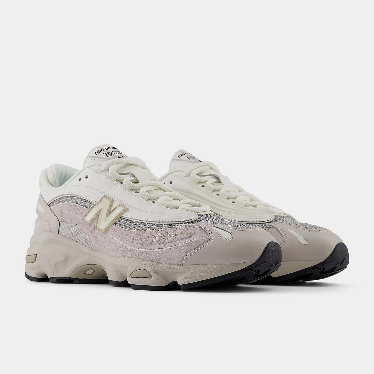 New Balance 1000 grey Lace Up Design Layered Design