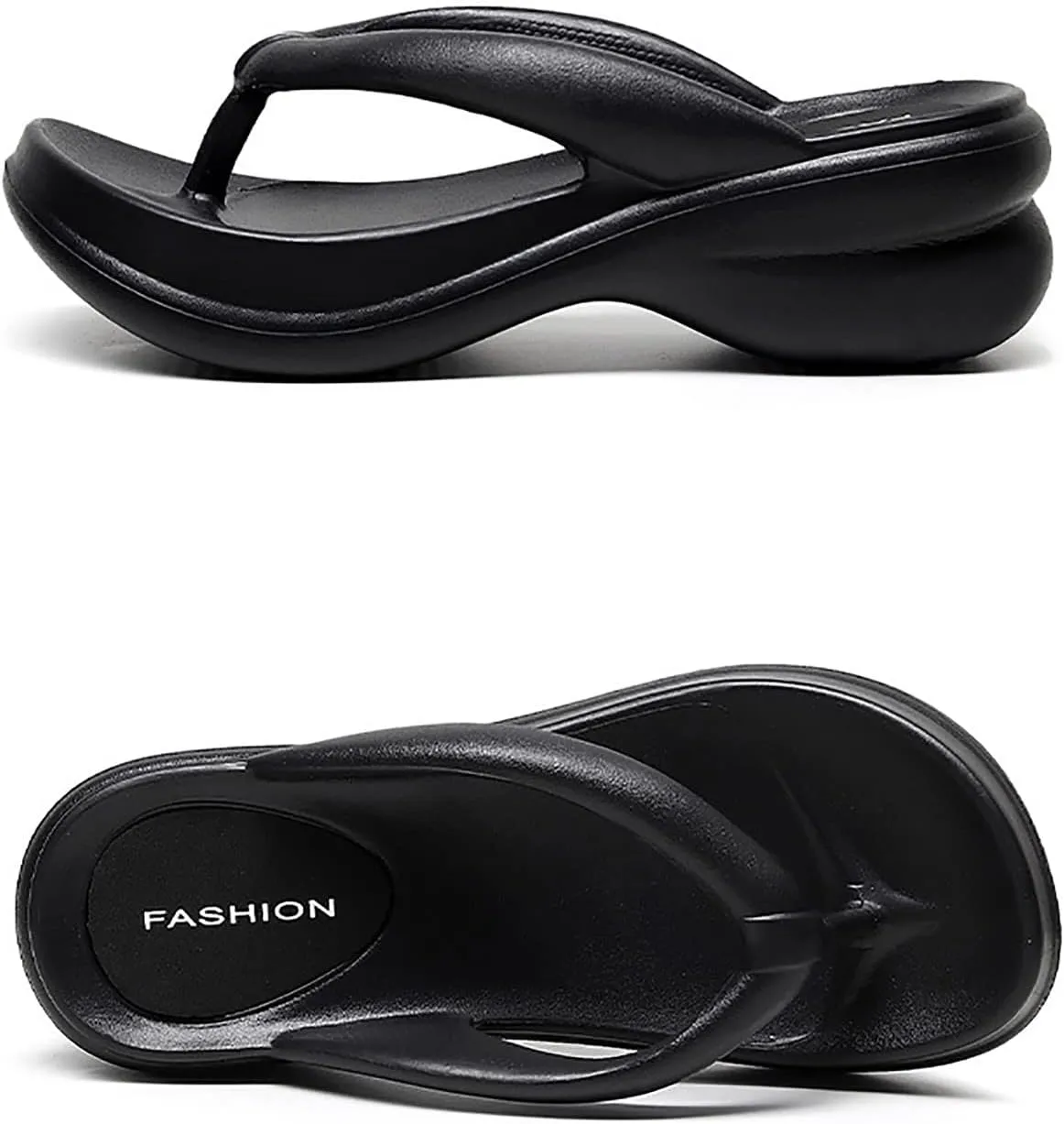 Flip Flops for Women Womens Sandals Wide Width Comfort Beach Thong Sandals Indoor Outdoor Womens Sandles Slip on Lightweight Athletic Thong Arch Support Slippers Women