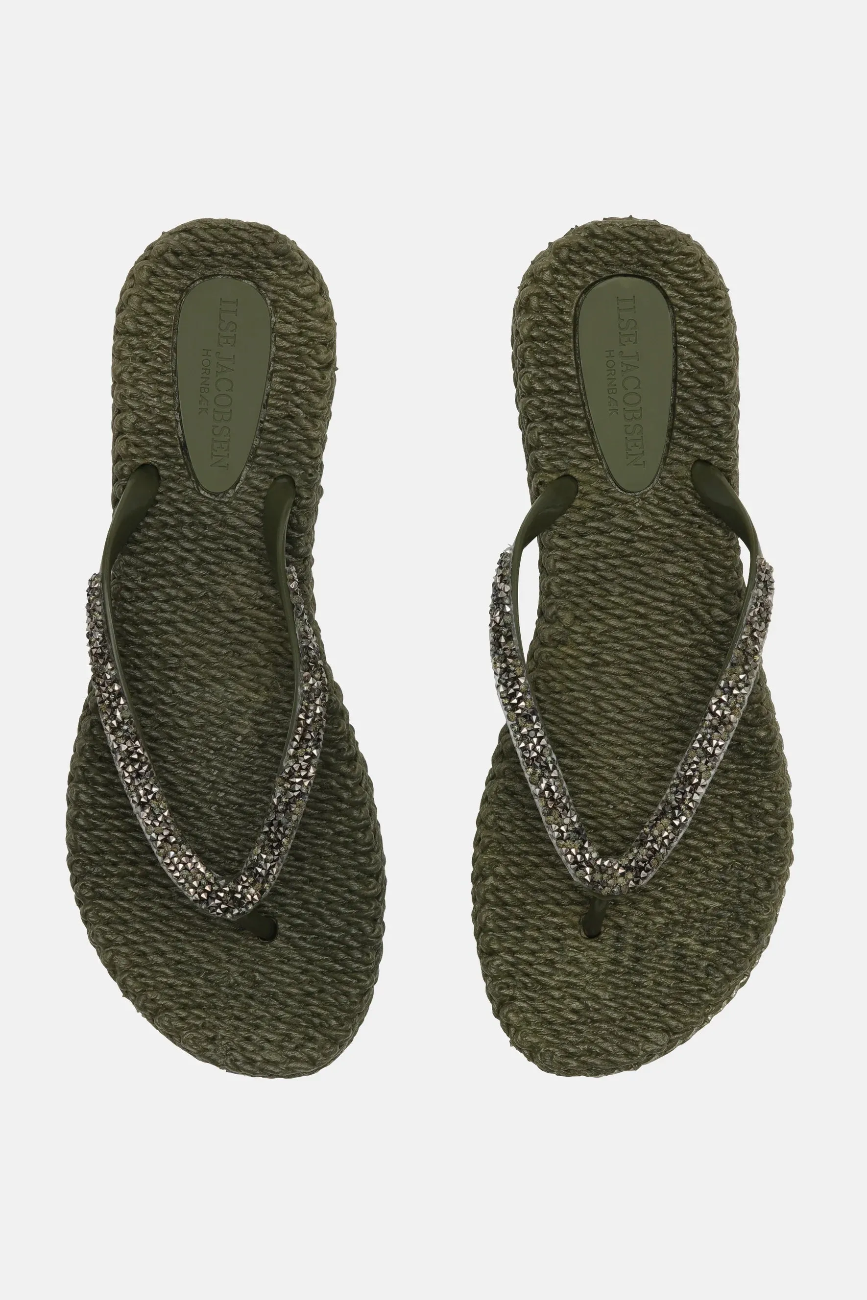 Flip Flops with Glitter Army