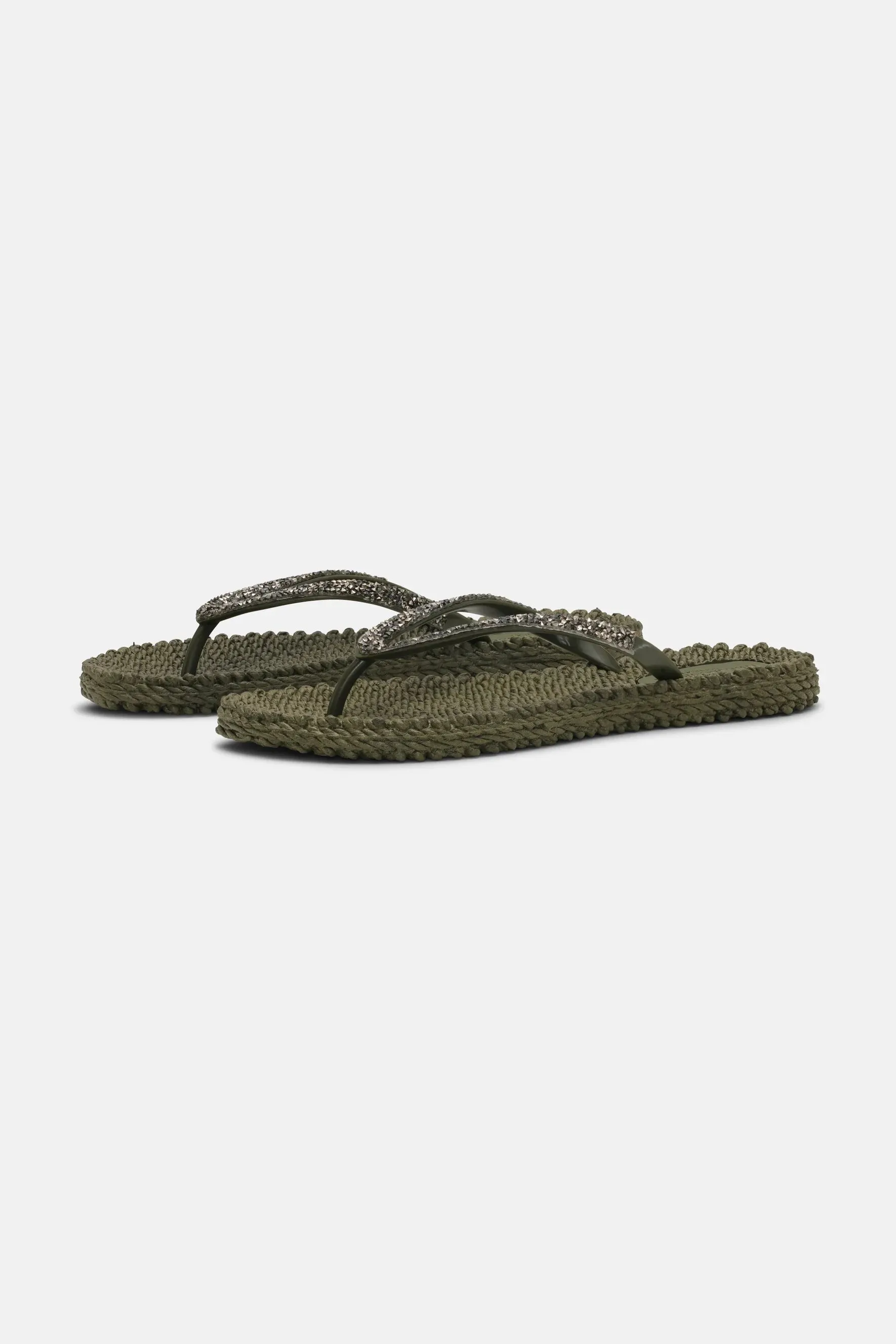 Flip Flops with Glitter Army