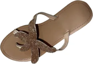 Flip Flops Women Flip Flop Slippers Comfortable Beach Thong Sandals with Arch Support Womens Orthopedic Sandals Womens Comfort Lightweight Soft Thong Dressy