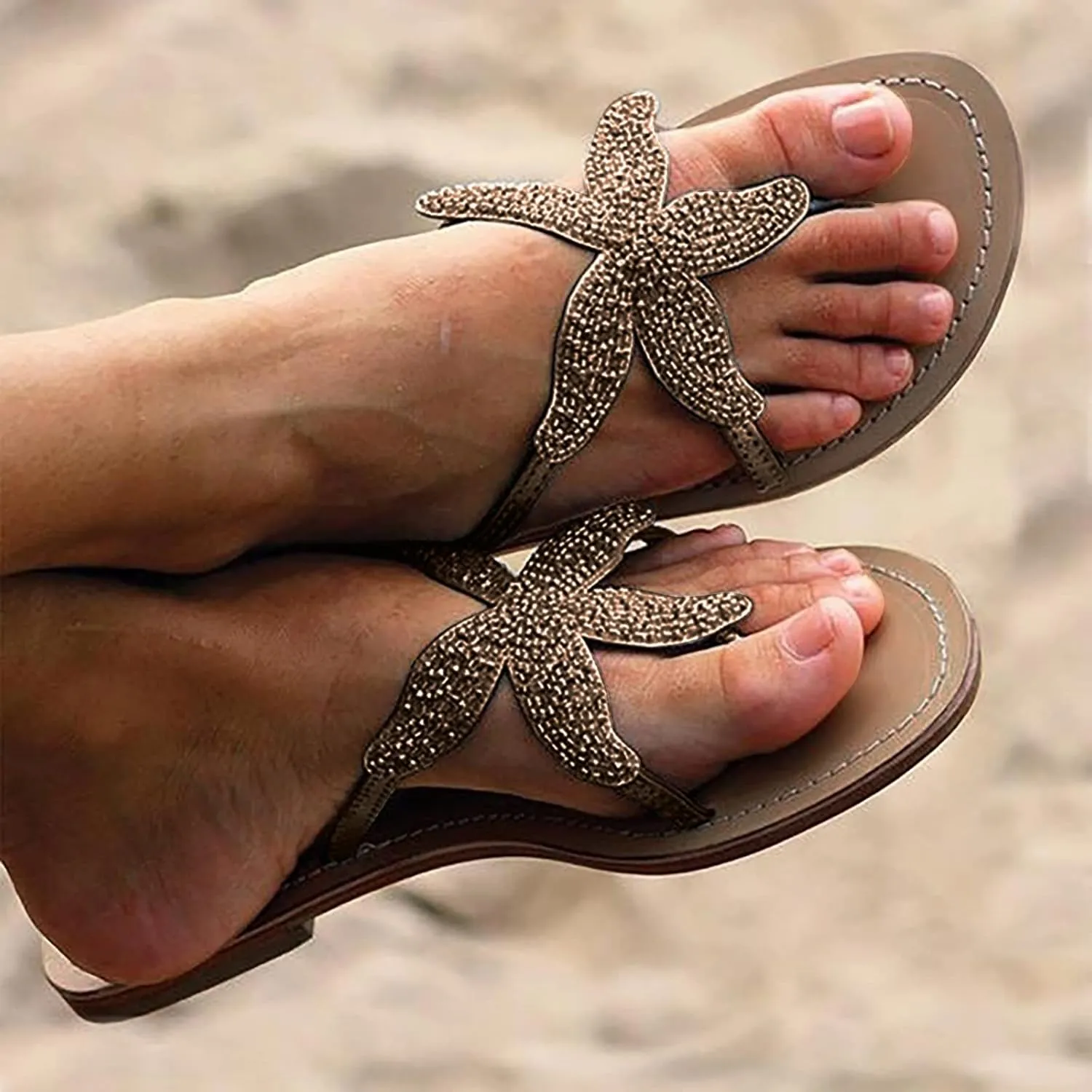 Flip Flops Women Flip Flop Slippers Comfortable Beach Thong Sandals with Arch Support Womens Orthopedic Sandals Womens Comfort Lightweight Soft Thong Dressy