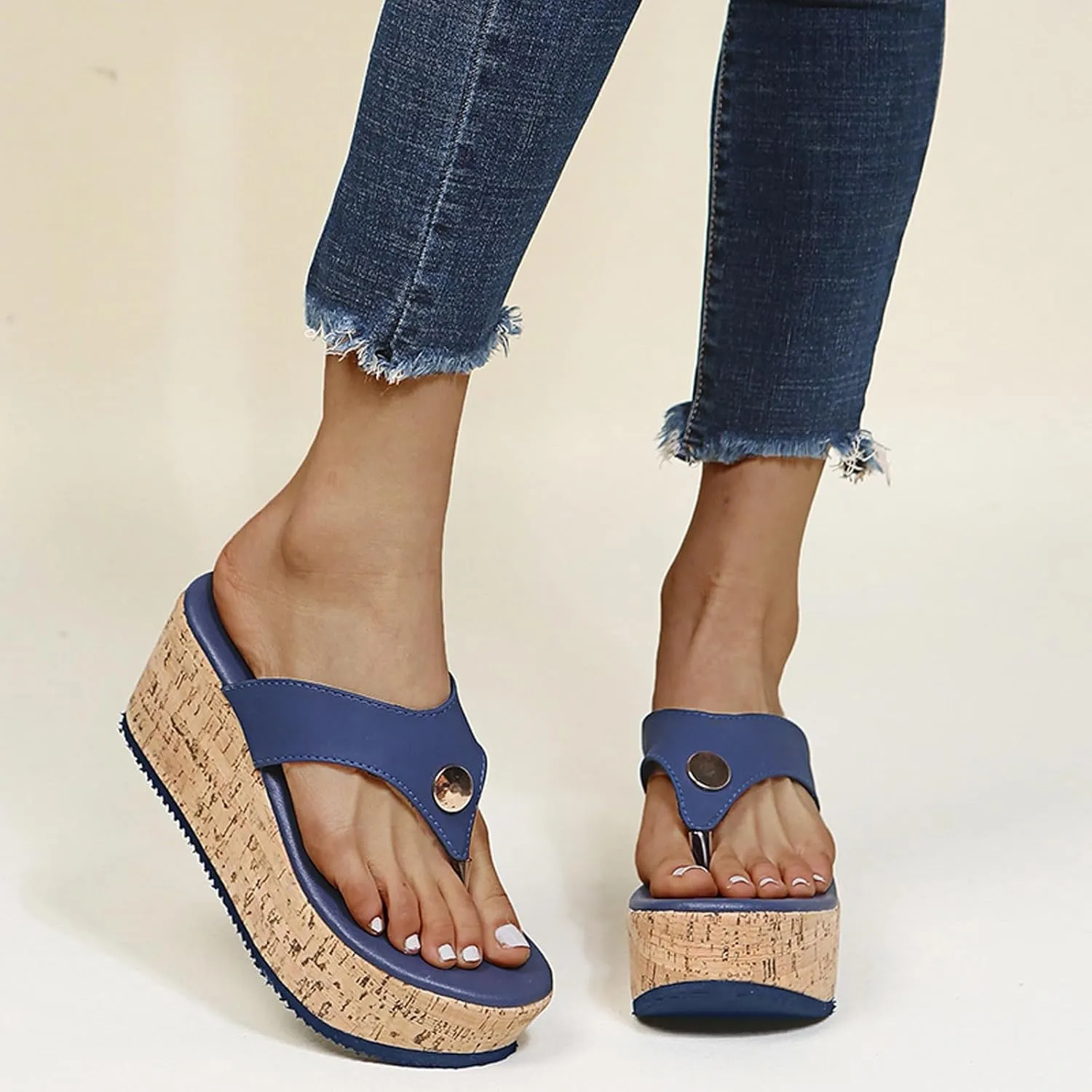 Flip Flops Women Indoor and Outdoor Flip Flop Black Sandals Women Comfortable Summer Beach Thong Sandals