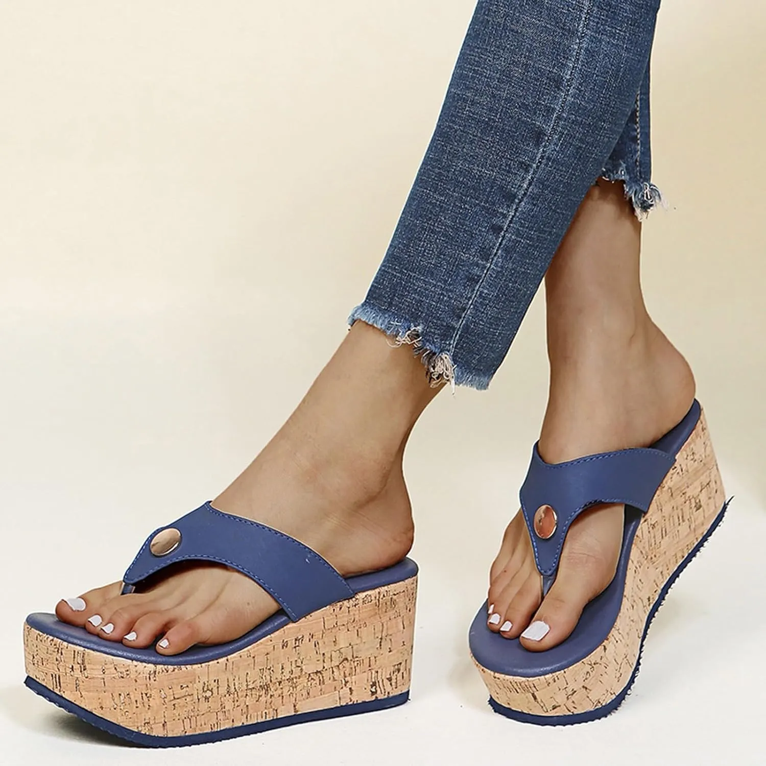 Flip Flops Women Indoor and Outdoor Flip Flop Black Sandals Women Comfortable Summer Beach Thong Sandals