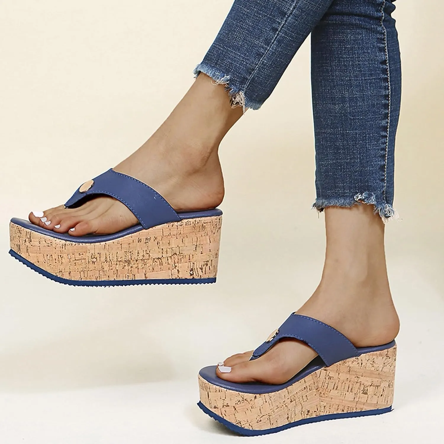 Flip Flops Women Indoor and Outdoor Flip Flop Black Sandals Women Comfortable Summer Beach Thong Sandals