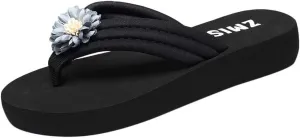 Flip Flops Women Summer Beach Casual Thong Sandals White Flip Flops Comfort Beach Thong Sandals Indoor Outdoor