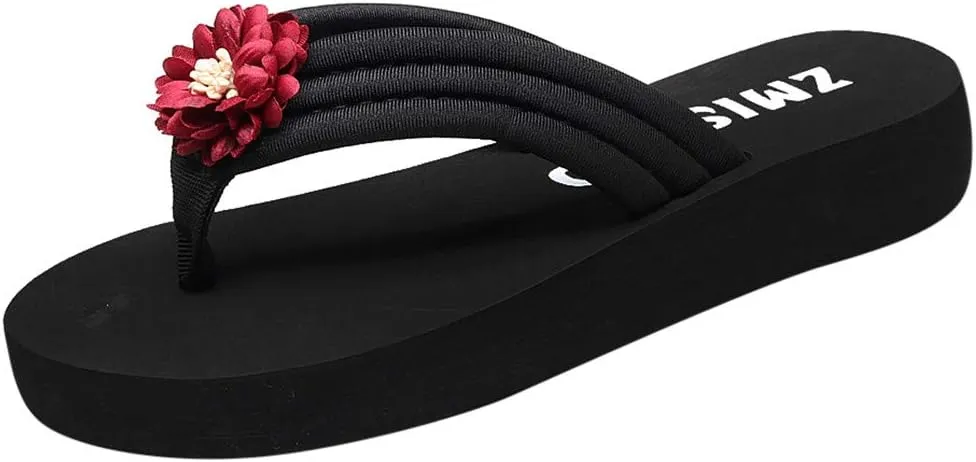 Flip Flops Women Summer Beach Casual Thong Sandals White Flip Flops Comfort Beach Thong Sandals Indoor Outdoor