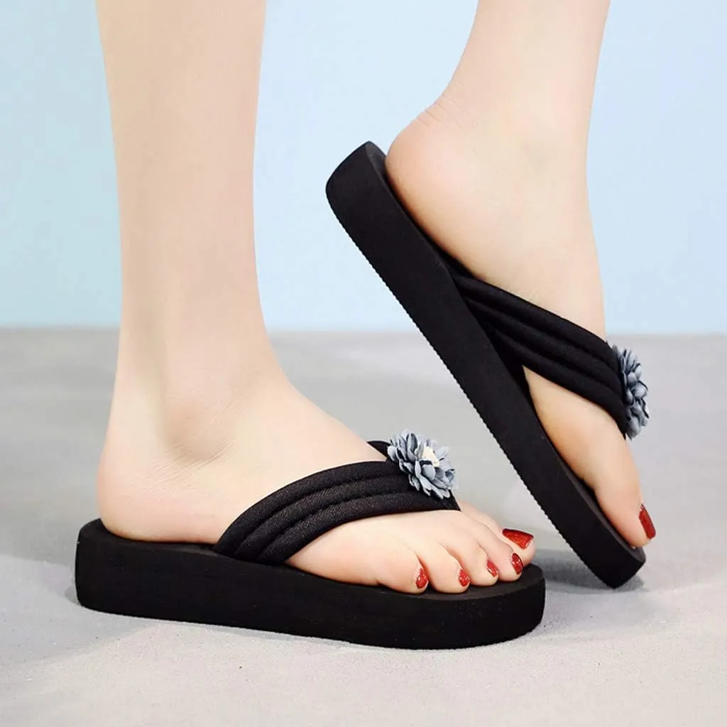 Flip Flops Women Summer Beach Casual Thong Sandals White Flip Flops Comfort Beach Thong Sandals Indoor Outdoor
