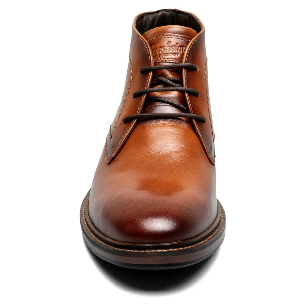 Florsheim Forge Plain Toe Cognac Chukka Boots