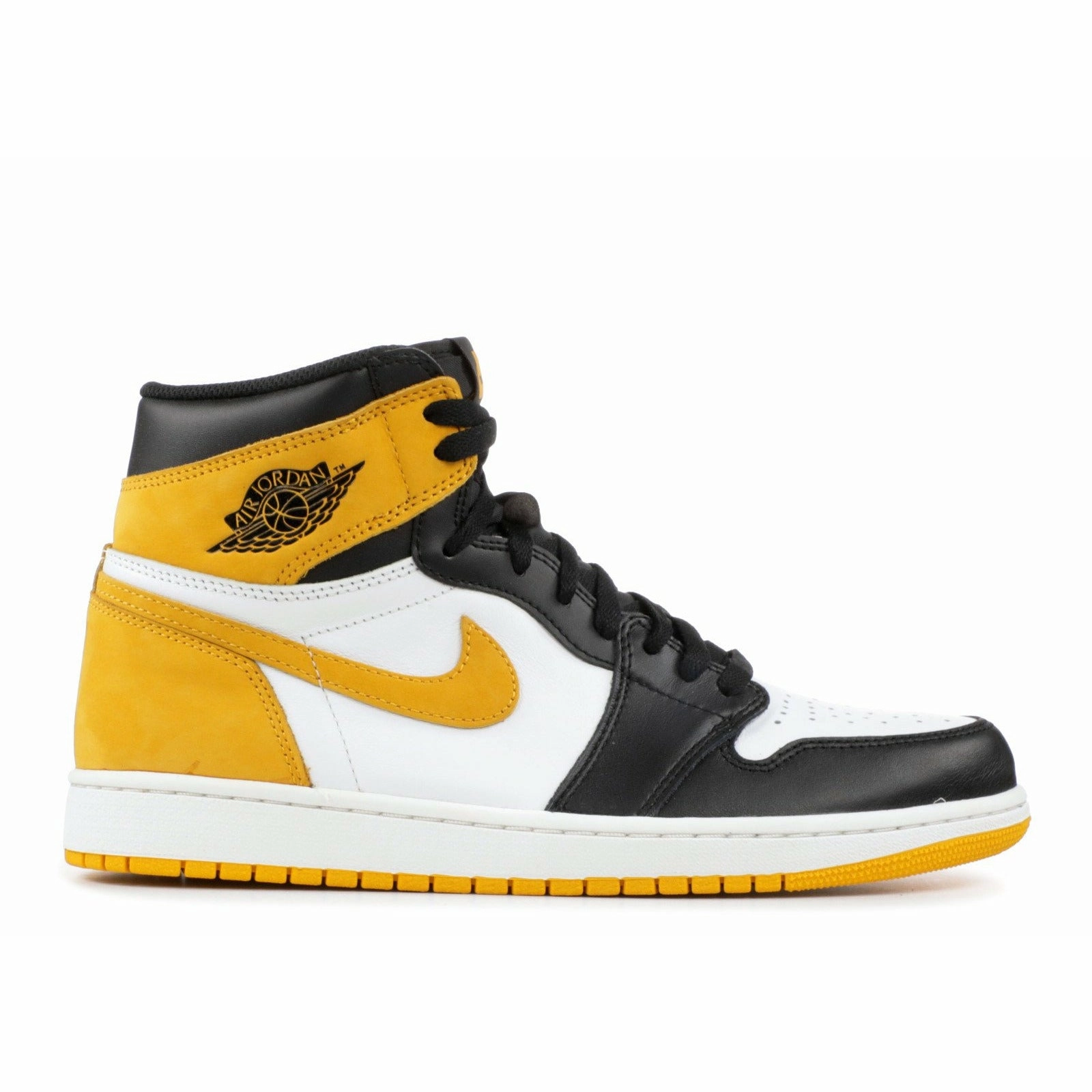 Air Jordan 1 Retro High "Yellow Ochre" (2018) Contoured Heel Cup Hydration Wicking