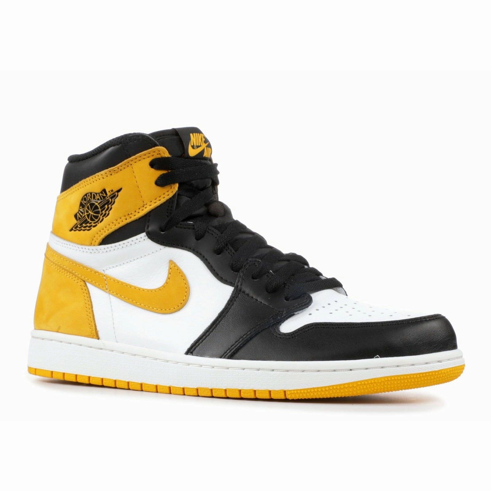 Air Jordan 1 Retro High "Yellow Ochre" (2018) breathable insole Classic Control