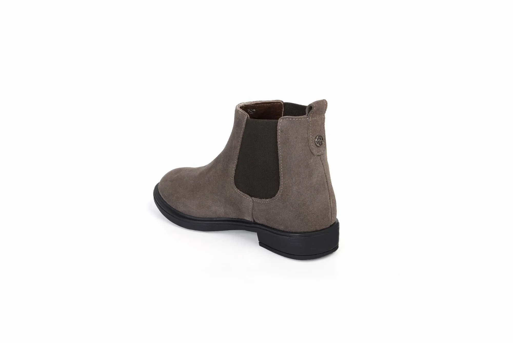 FOOT FEDERATION CHELSEA KIDS' BOOT SUEDE MINK GRAY