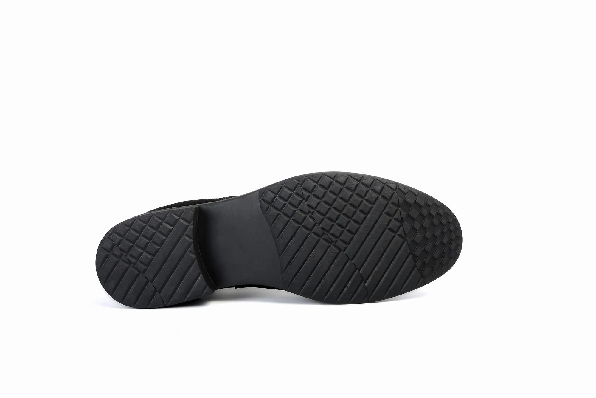 FOOT FEDERATION CHELSEA MENS BOOT SUEDE BLACK