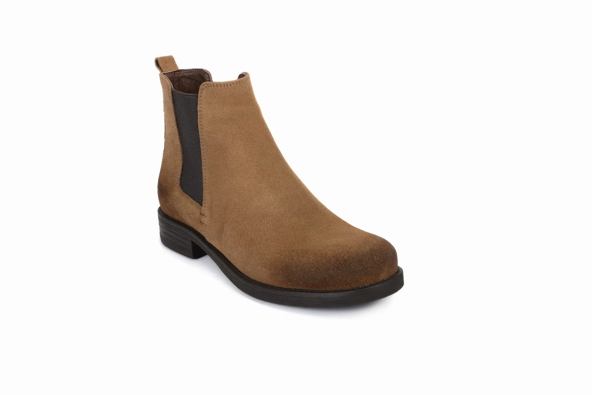 FOOT FEDERATION CHELSEA WOMEN'S BOOT SUEDE TOBACCO