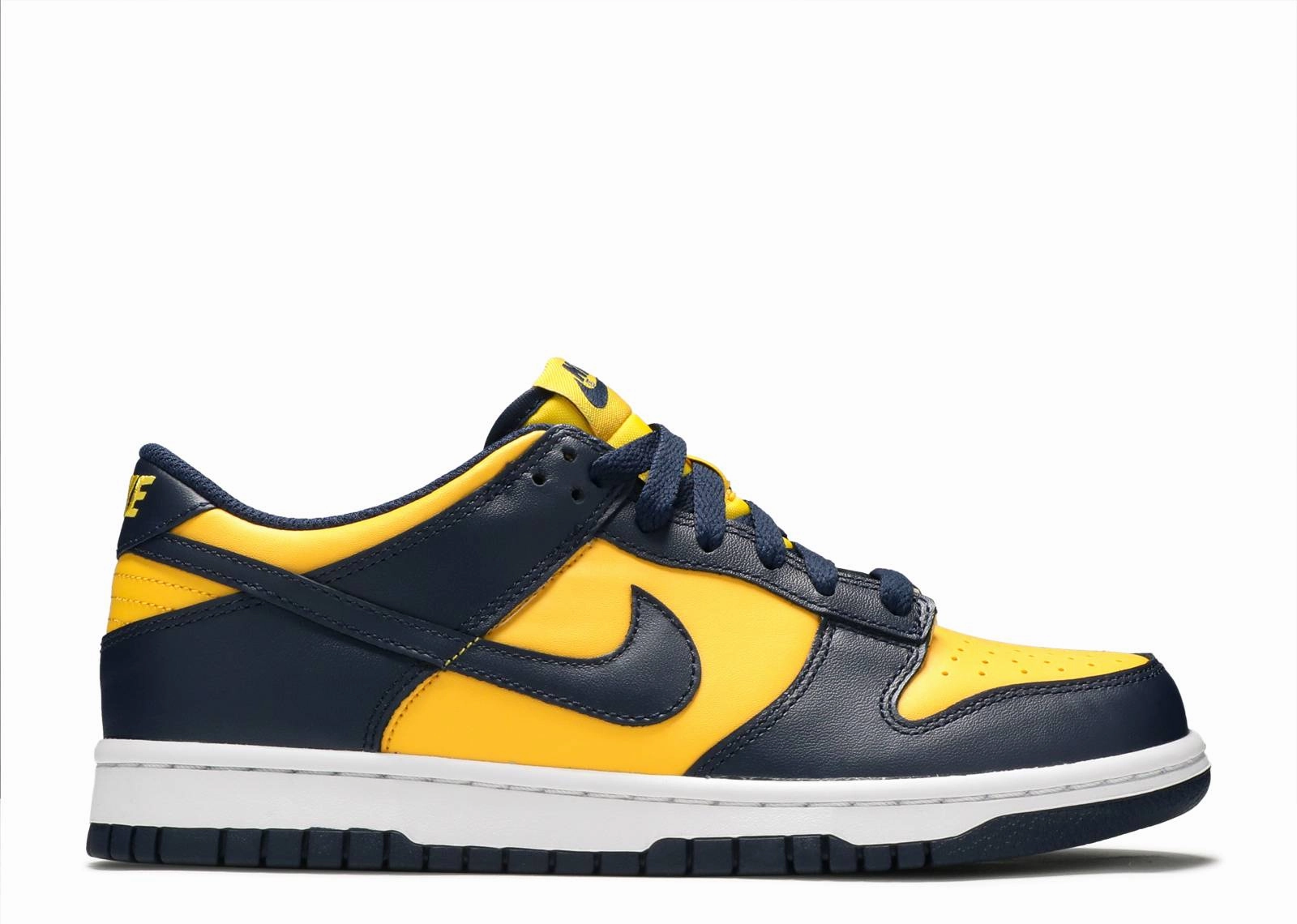 Nike Dunk Low Michigan (2021) (GS) running in parks