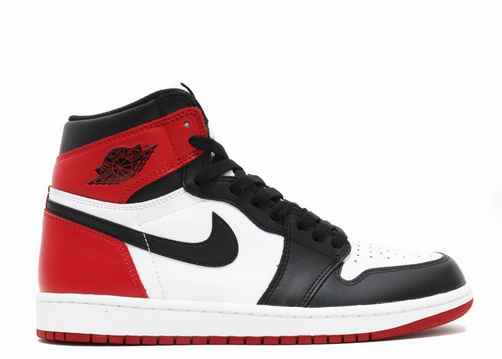 Compression Activated Fit Jordan 1 Retro High OG Black Toe (2016)