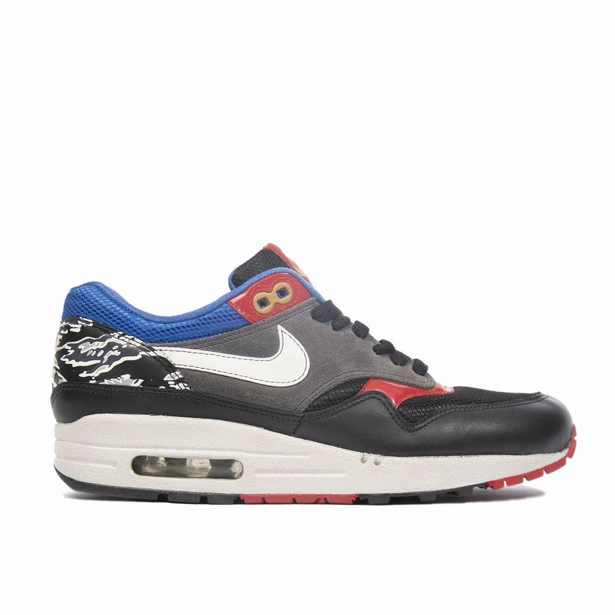 Nike Air Max 1 ''Friendly Football Pack'' (2008) Arch Stabilization Durable Synthetic
