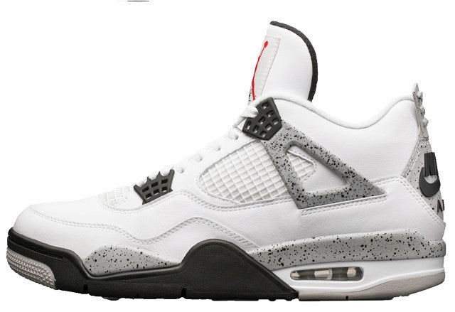 Nike Air Jordan 4 Retro OG ' Cement ' secure fit shoes Race - worthy