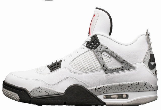 logo - embroidered shoes Nike Air Jordan 4 Retro OG ' Cement '