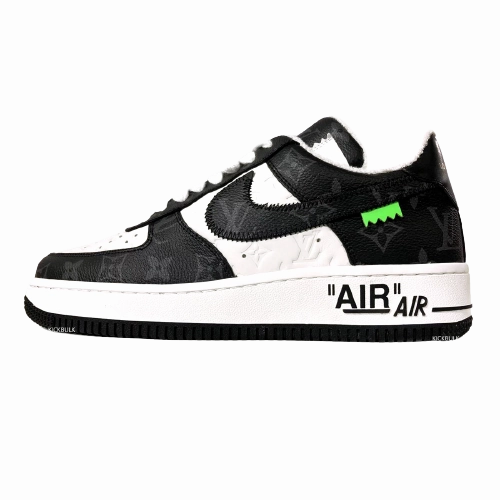 Extended Heel Support AF1 x OW by Virgil - Panda Customs