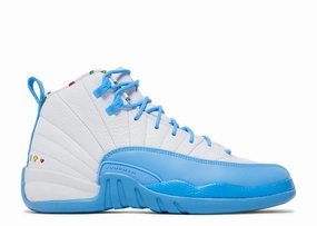 lace - up footwear fitness shoe items Jordan 12 Retro Emoji (GS)