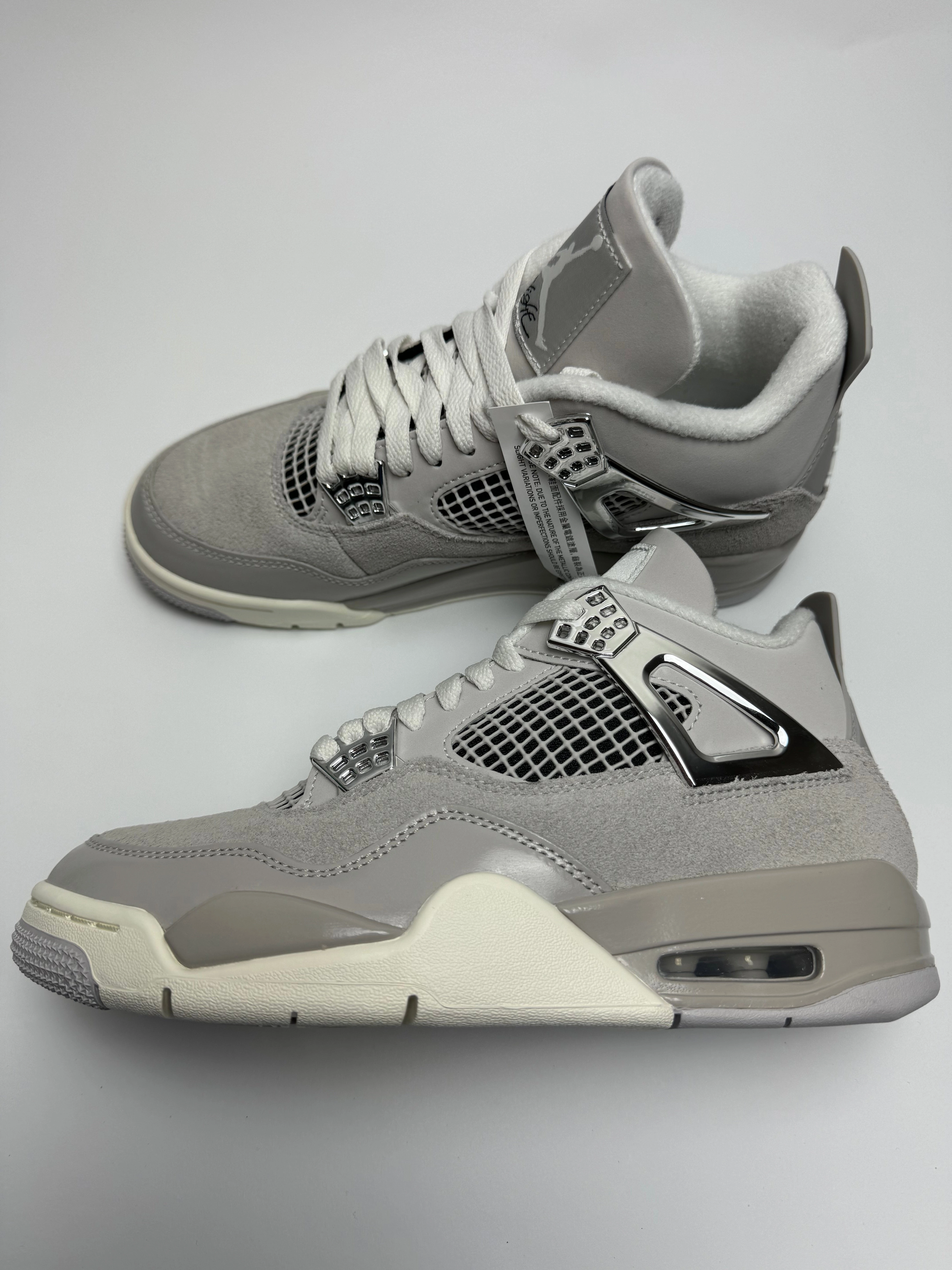 Air Jordan 4 "Frozen Moments" dual - density sole shoes ankle - support running wear