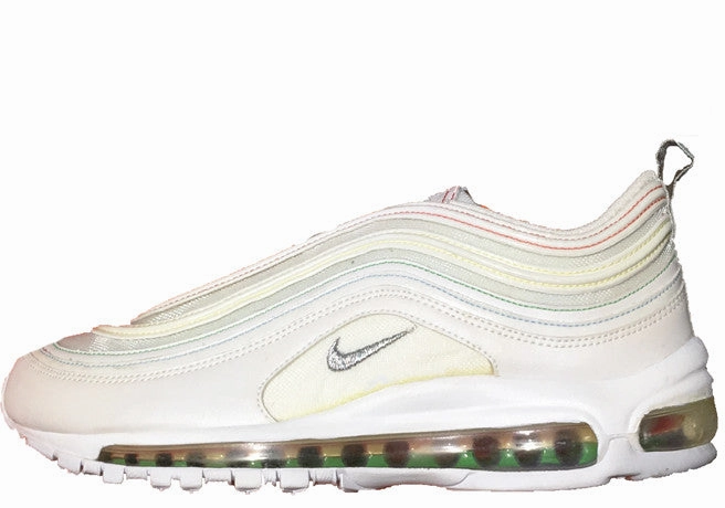 Nike Air Max 97 'White/Silver 10th Anniversary Multi Adaptive Lacing System Hyper Elastic Foam