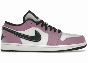 Balanced Drop Height Jordan 1 Low SE Violet Shock White Black