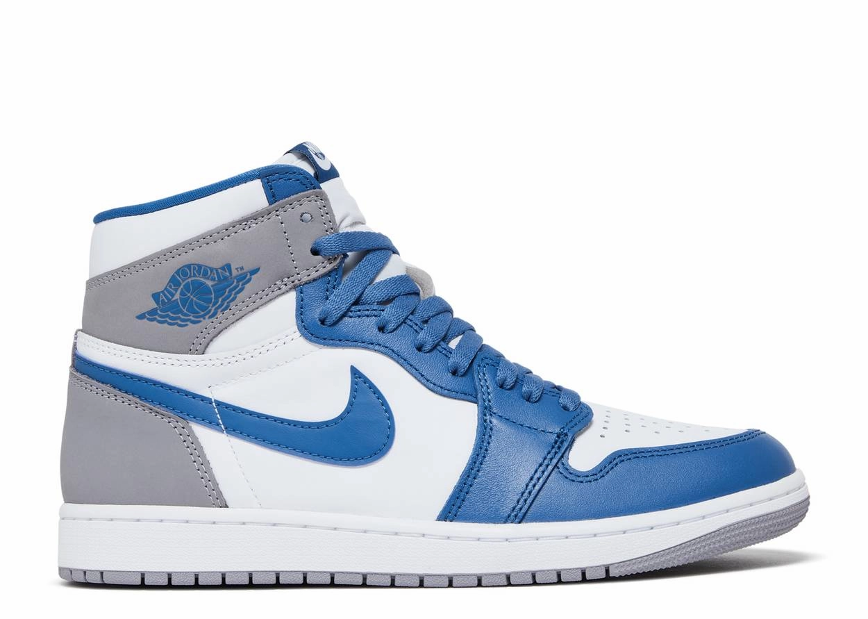 Stitch Free Uppers Jordan 1 Retro High OG True Blue