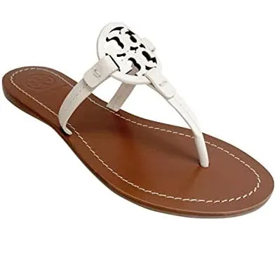 Gabriel Flat Thong in Ivory