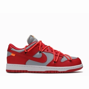 half - marathoning footwear Compact Size Off-White X Dunk Low Leather "University Red" (2019)