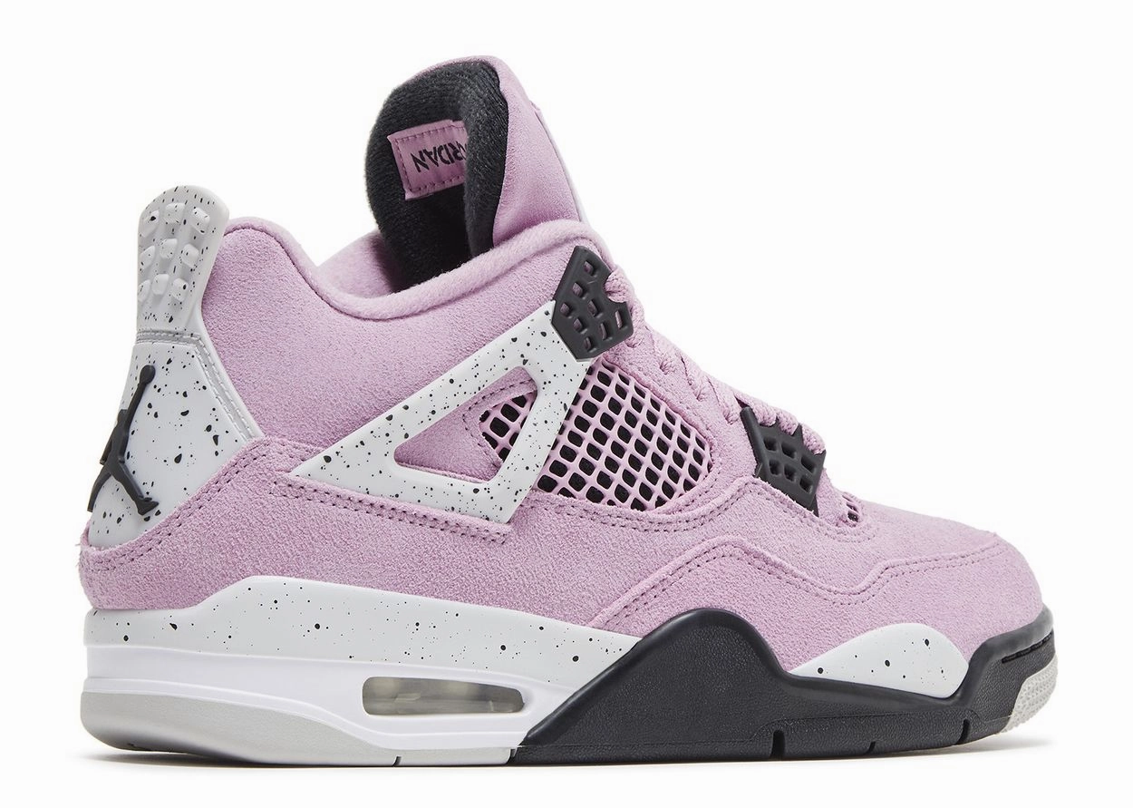 easy - to - clean upper shoes quiet - operation shoes Air Jordan 4 Retro "Orchid" (Wmns)