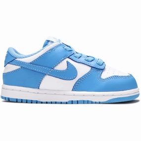 Dunk Low "University Blue" (TD/Toddlers) (2021) elastic closure shoes