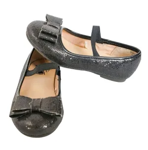 GIRL SIZE 9 TODDLER - CHILDREN'S PLACE, Black Mary Jane Ballet Flats VGUC B13