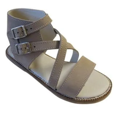 Girls Gladiator Genuine Leather Sandal