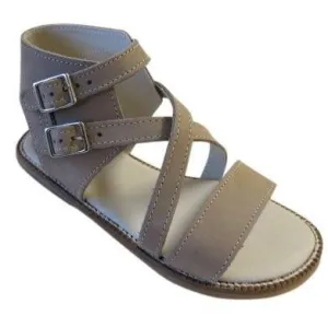 Girls Gladiator Genuine Leather Sandal