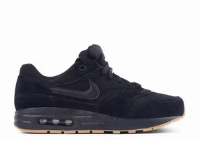 Air Max 1 "Black" (GS/Juniors) Cushioned Base Comfort Edge