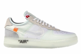 Comfortable Forefoot AF1 OW "THE TEN" White