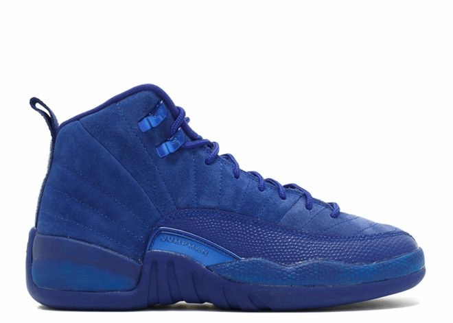 Jordan 12 Retro Deep Royal Blue (GS) (Preowned) fartlek running shoe ability