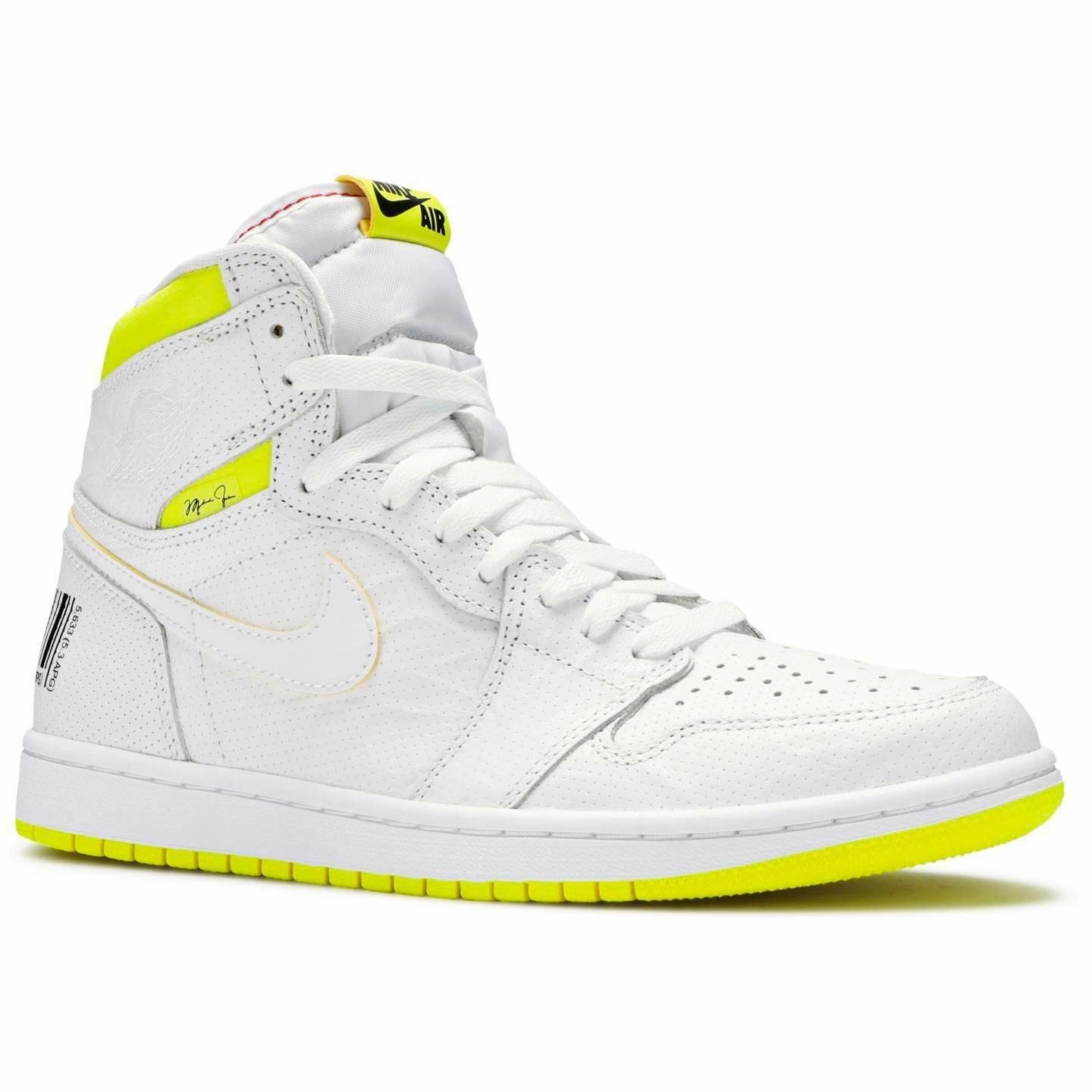 Air Jordan 1 Retro High OG "First Class Flight" (GS/Juniors) (2019) Dynamic Step