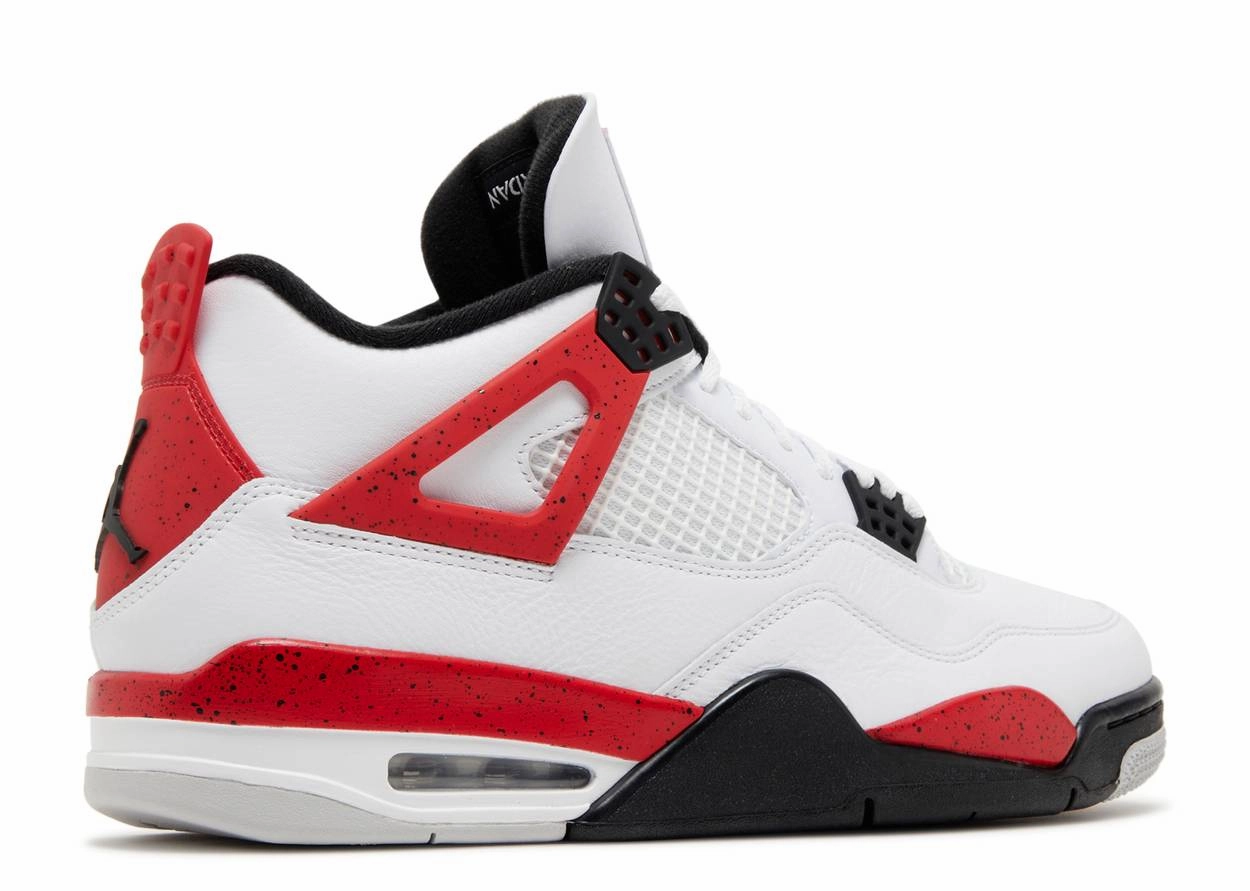 Air Jordan 4 Retro "Red Cement" (2023) Dry Weather Running