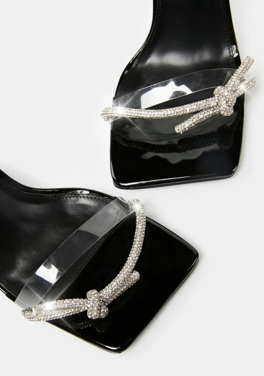 Glitter Rhinestone Heels