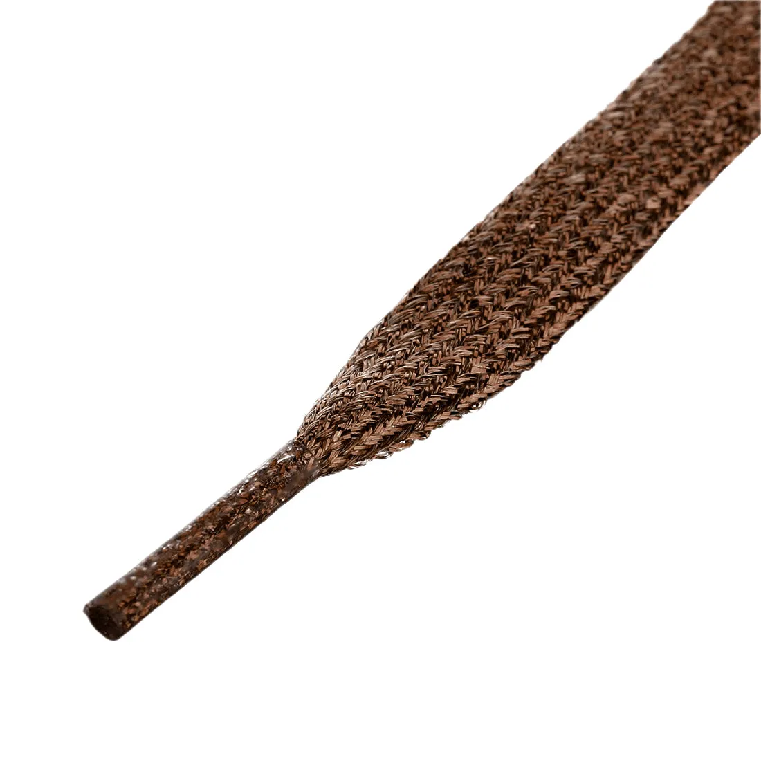 Glitter Shiny Metallic  Flat Sneakers Shoelace Strings