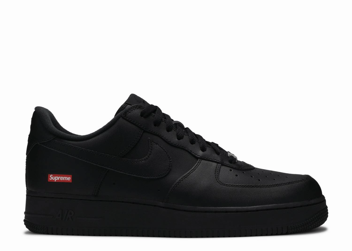 adjustable - strap agility equipment Air Force 1 Low / Supreme "Black" (Wilmington Location)