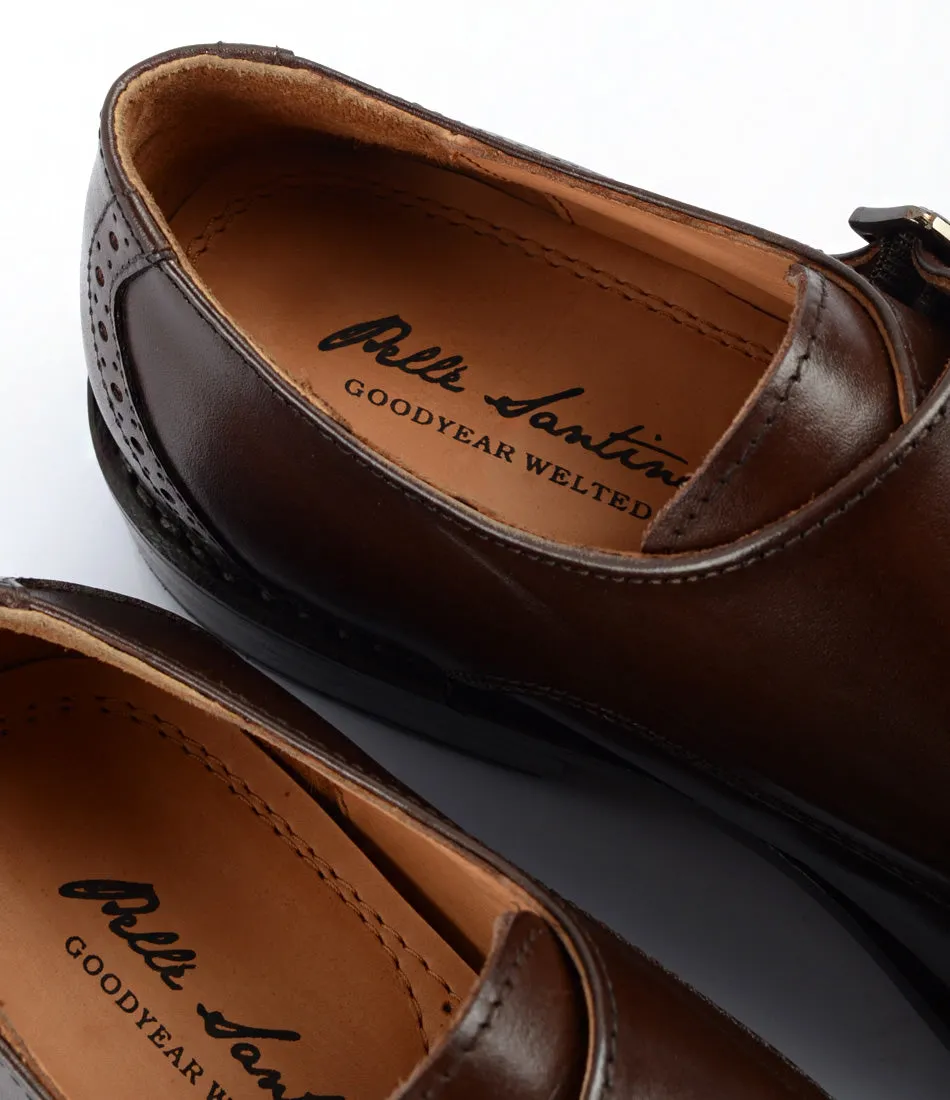Goodyear Welted - Double Monk Strap - Brown