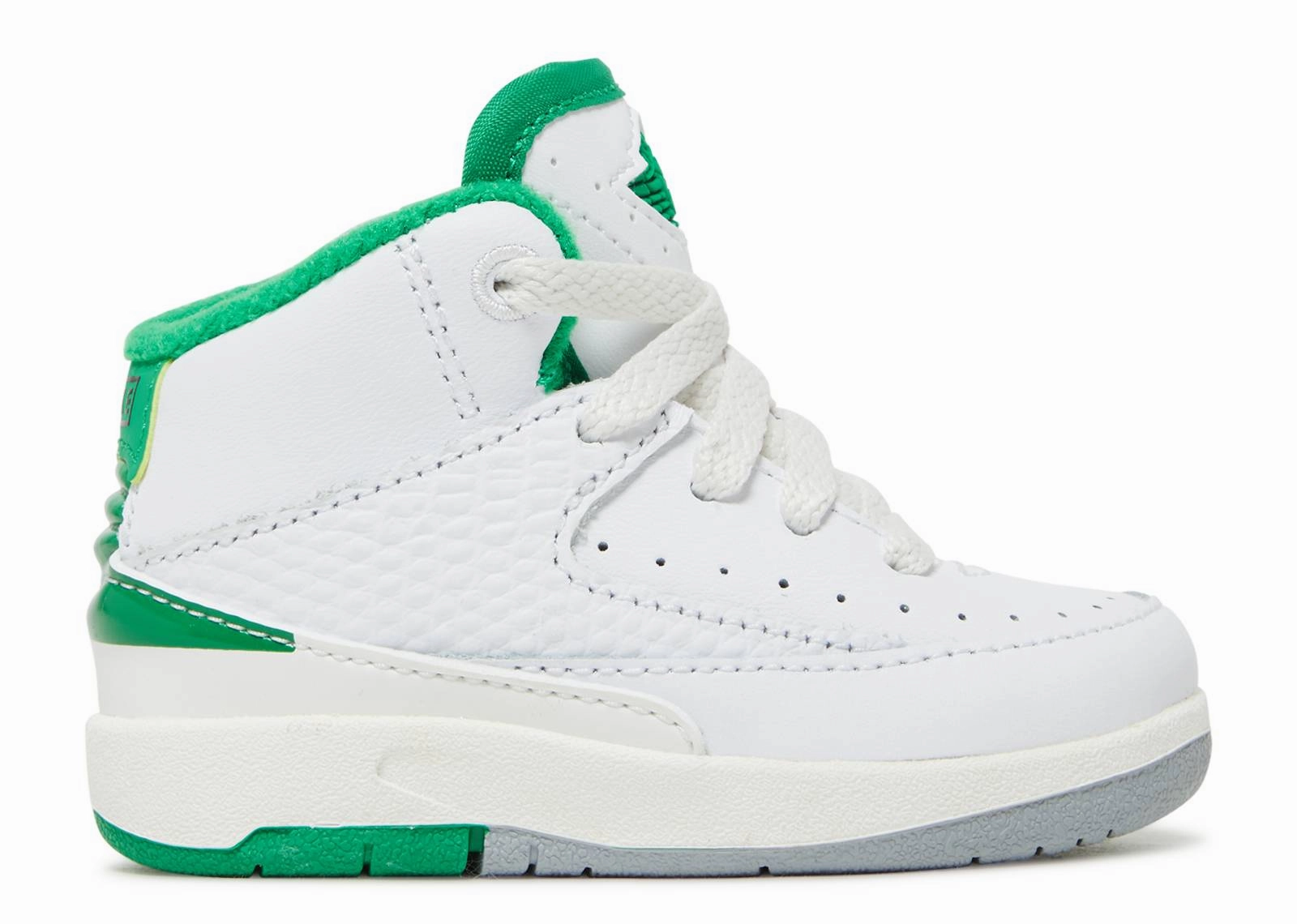 interval - training shoes flexible leather shoes Jordan 2 Retro Lucky Green TD