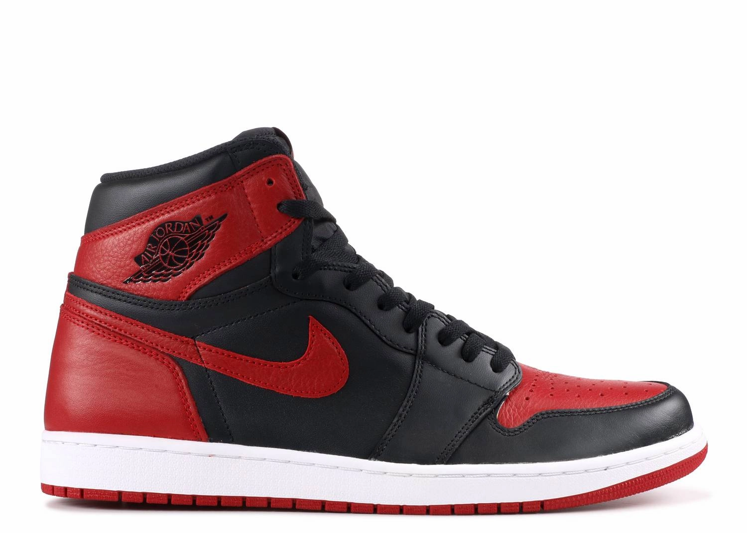 Air Jordan 1 Retro High OG "Banned" 2016 (Myrtle Beach Location) Push Forward
