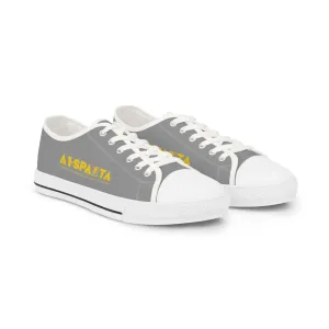 Grey A1-Sparta Men's Low Top Sneakers